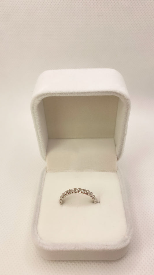Silver Chain Ring
